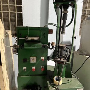 Máy dập logo hiệu lót đế giày thuộc da huy hoàng 003