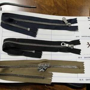 Khóa dây kéo các loại làm giày boot túi xách thuộc da huy hoàng 017