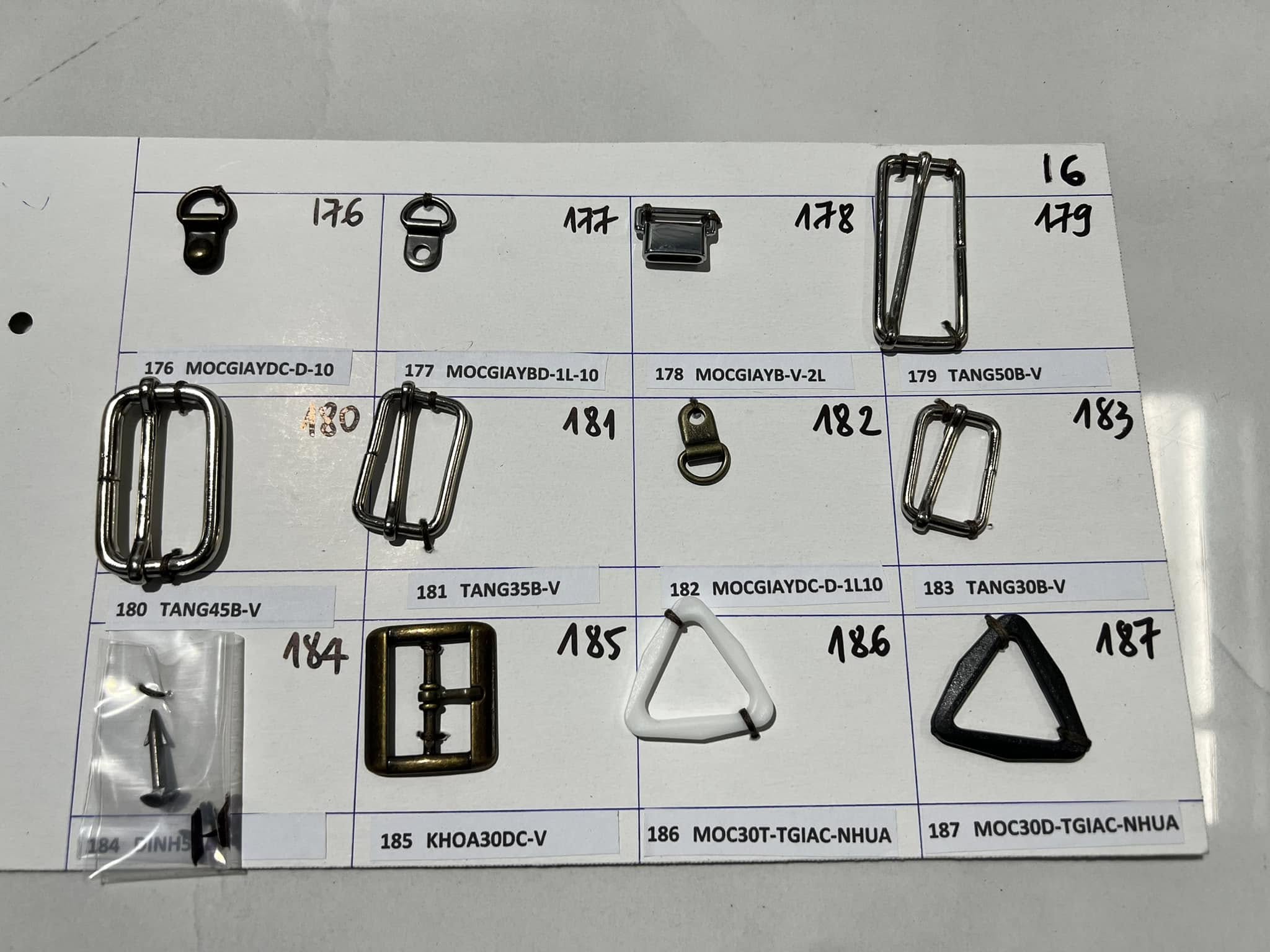 473683205_569939149205756_193872269768692415_n Khóa trang trí kim loại cho giày túi xách nhiều mẫu thuộc da huy hoàng 002