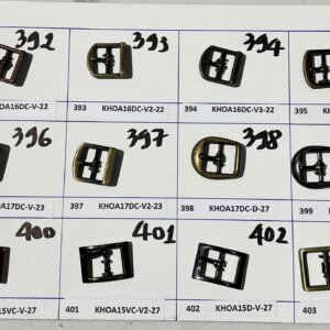 Khóa trang trí kim loại cho giày túi xách nhiều mẫu thuộc da huy hoàng 016