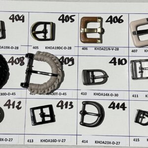 Khóa trang trí kim loại cho giày túi xách nhiều mẫu thuộc da huy hoàng 017