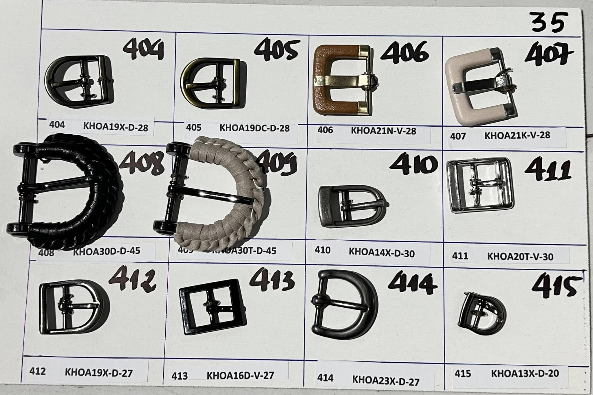 473789238_570426505823687_3685279911833460408_n Khóa trang trí kim loại cho giày túi xách nhiều mẫu thuộc da huy hoàng 017