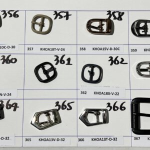 Khóa trang trí kim loại cho giày túi xách nhiều mẫu thuộc da huy hoàng 020
