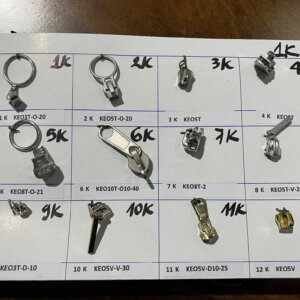 Khóa dây kéo các loại làm giày boot túi xách thuộc da huy hoàng 014
