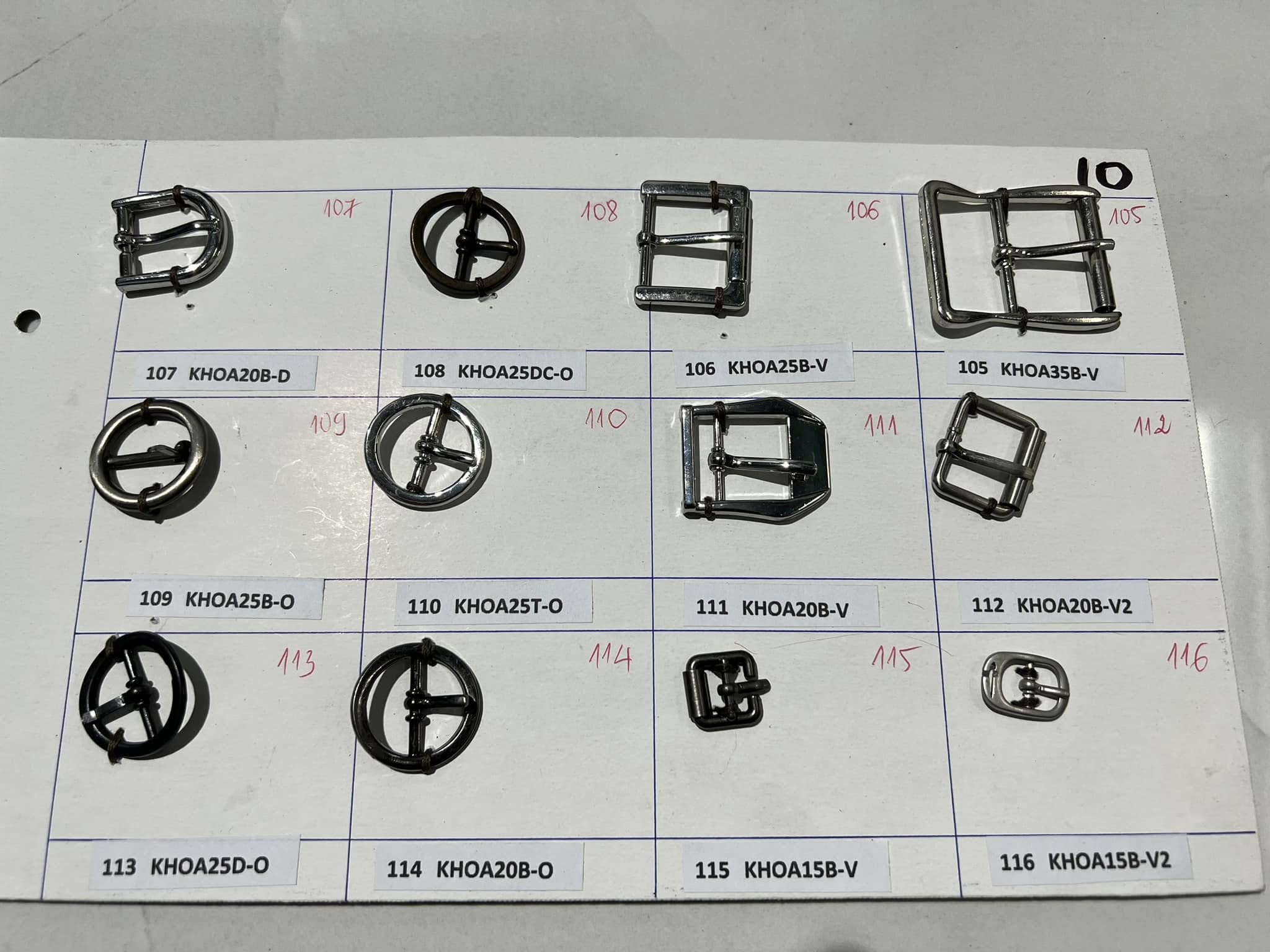 474186621_569939195872418_4368136537462454862_n Khóa trang trí kim loại cho giày túi xách nhiều mẫu thuộc da huy hoàng 034