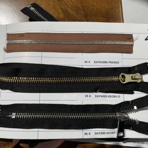 Khóa dây kéo các loại làm giày boot túi xách thuộc da huy hoàng 006