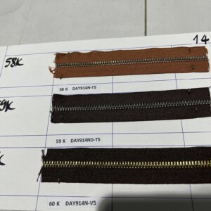 Khóa dây kéo các loại làm giày boot túi xách thuộc da huy hoàng 003