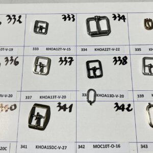 Khóa trang trí kim loại cho giày túi xách nhiều mẫu thuộc da huy hoàng 037