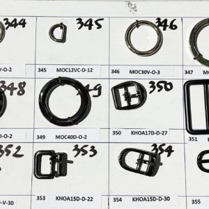Khóa trang trí kim loại cho giày túi xách nhiều mẫu thuộc da huy hoàng 038