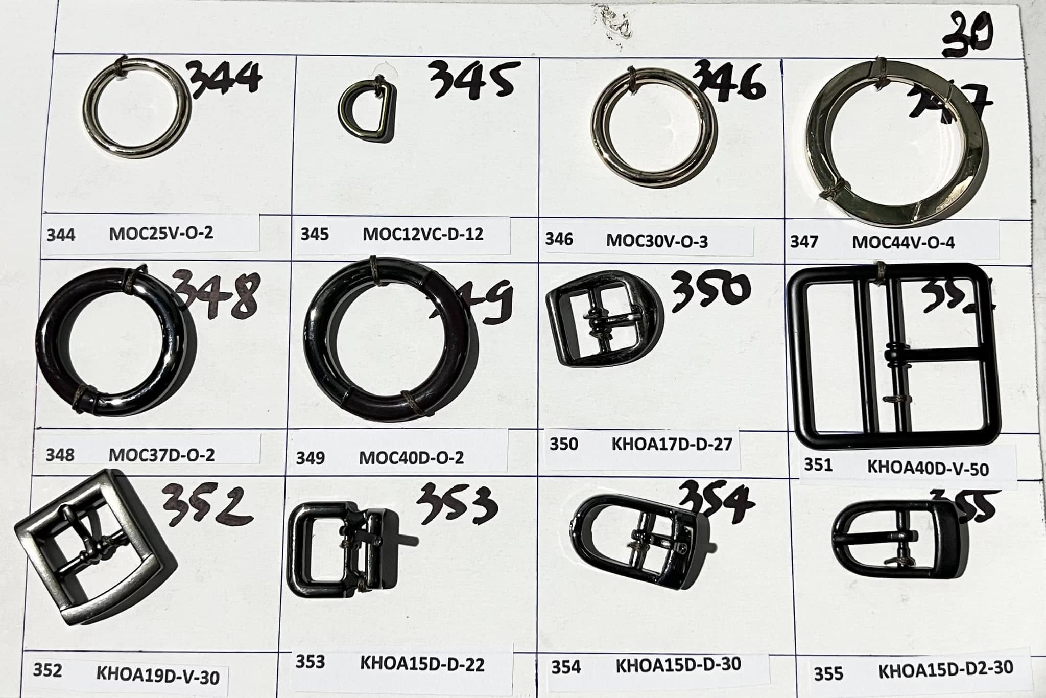 474475198_570426719156999_5648889833104287769_n Khóa trang trí kim loại cho giày túi xách nhiều mẫu thuộc da huy hoàng 038