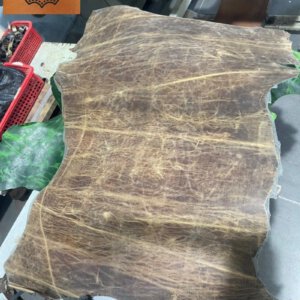 bán Thuộc Da cừu sáp vân sọc xước cao cấp nhập khẩu thuộc da huy hoàng 004
