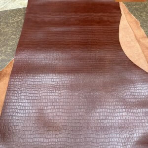 Bán thuộc Da bê Annonay dập vân cá sấu nhập pháp thuộc da huy hoàng 004